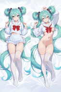 Hatsune Miku from Vocaloid 18+ dakimakura cover
