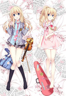 Kaori Miyazono from Your Lie in April dakimakura cover