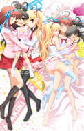 Sora Miu and Hina Takanashi (Listen to Me Girls I'm Your Father) Dakimakura Body Pillow Cover