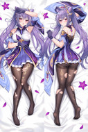 Keqing (Genshin Impact) Dakimakura Body Pillow Cover