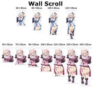 Wall Scroll Size Comparison