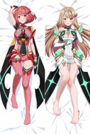 Pyra and Mythra (Xenoblade Chronicles) Dakimakura Body Pillow Cover