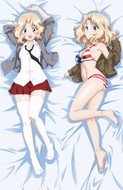 Miho and Yukari from Girls und Panzer dakimakura cover