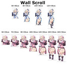 Wall Scroll Size Comparison