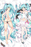 Hatsune Miku from Vocaloid dakimakura cover