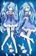 Hatsune Miku from Vocaloid dakimakura cover