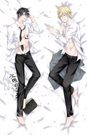 Masahiro Setagawa and Kousuke Ooshiba from Hitorijime My Hero dakimakura cover