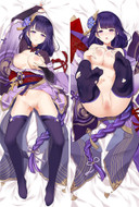 Raiden Shogun from Genshin Impact 18+ dakimakura cover