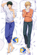 Yusuke Igarashi and Nozomu Nanashima from Kiss Him Not Me dakimakura cover