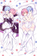 Rem and Ram (Re: Zero) 18+ NSFW Dakimakura Body Pillow Cover Uncensored