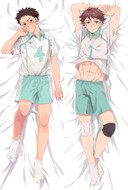 Ittetsu and Toru from Haikyu dakimakura cover