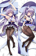 Keqing from Genshin Impact dakimakura cover