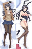 Mai Sakurajima (Rascal Does Not Dream of Bunny Girl Senpai) 18+ NSFW Dakimakura Body Pillow Cover Uncensored