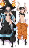 Maki Oze from Fire Force dakimakura cover