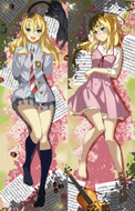 Kaori Miyazono (Your Lie in April) Dakimakura Body Pillow Cover