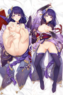 Raiden Shogun (Genshin Impact) 18+ NSFW Dakimakura Body Pillow Cover Uncensored