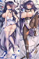 Raiden Shogun from Genshin Impact 18+ dakimakura cover
