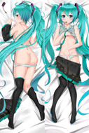 Hatsune Miku from Vocaloid dakimakura cover