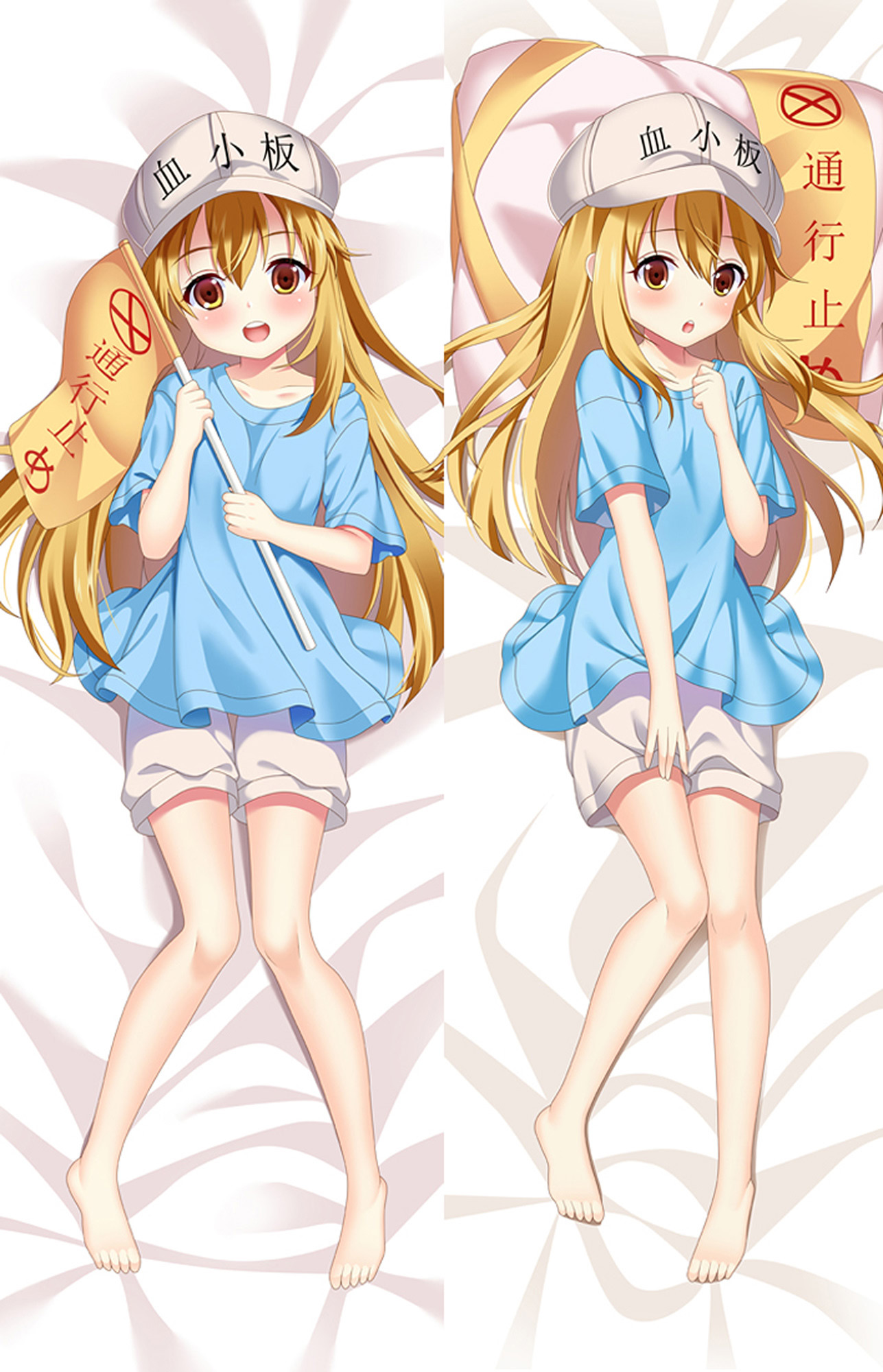Platelet Cells at Work dakimakura cover