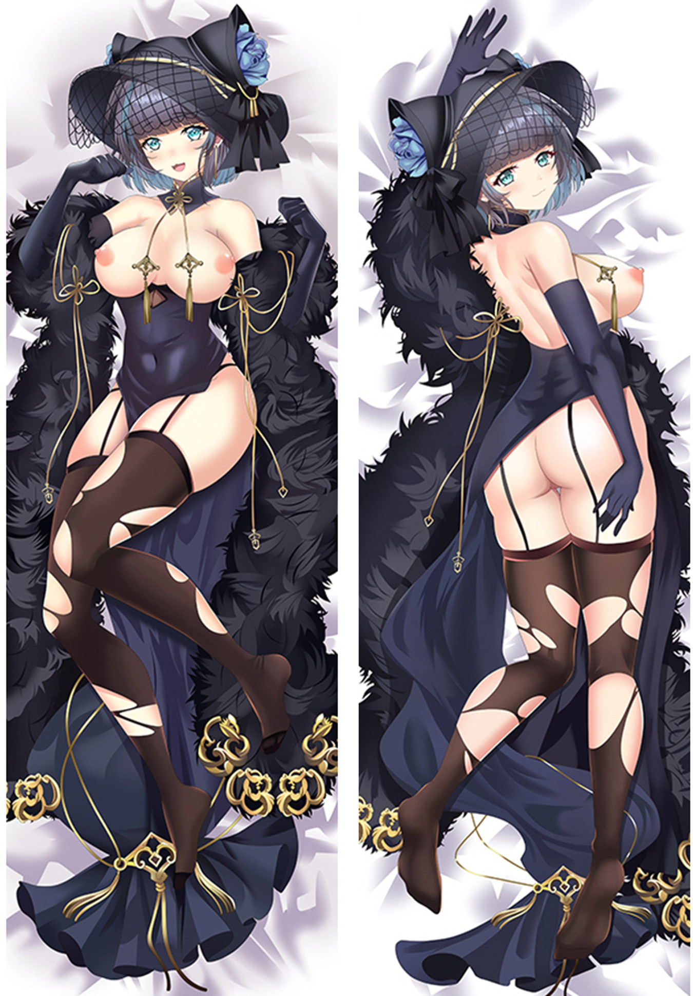 Cheshire from "Azur Lane" NSFW Uncensored Body Pillow Dakimakura Case