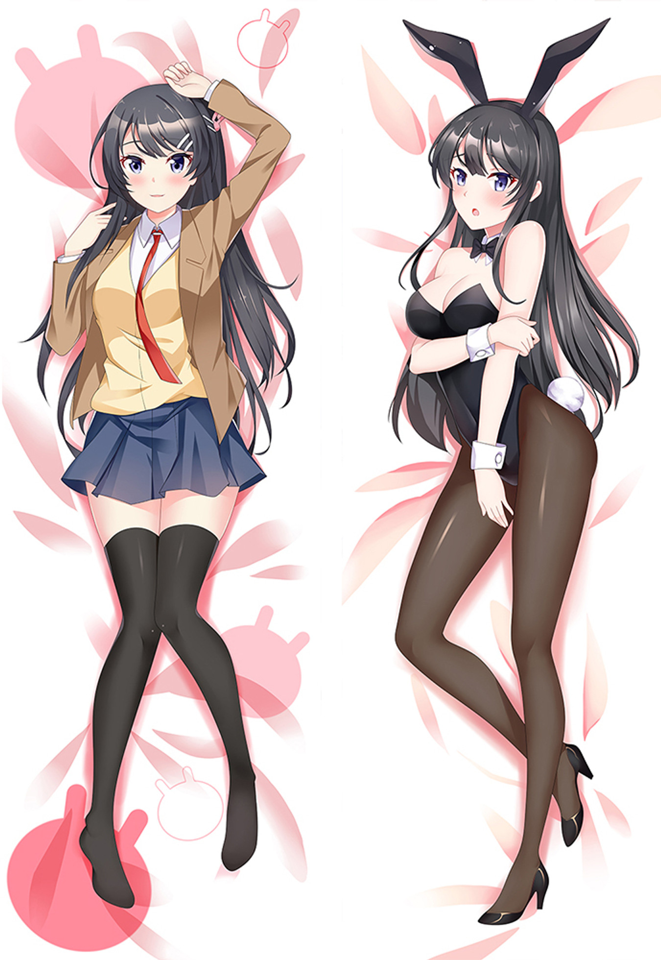 Mai Sakurajima from Rascal Does Not Dream of Bunny Girl Senpai dakimakura cover