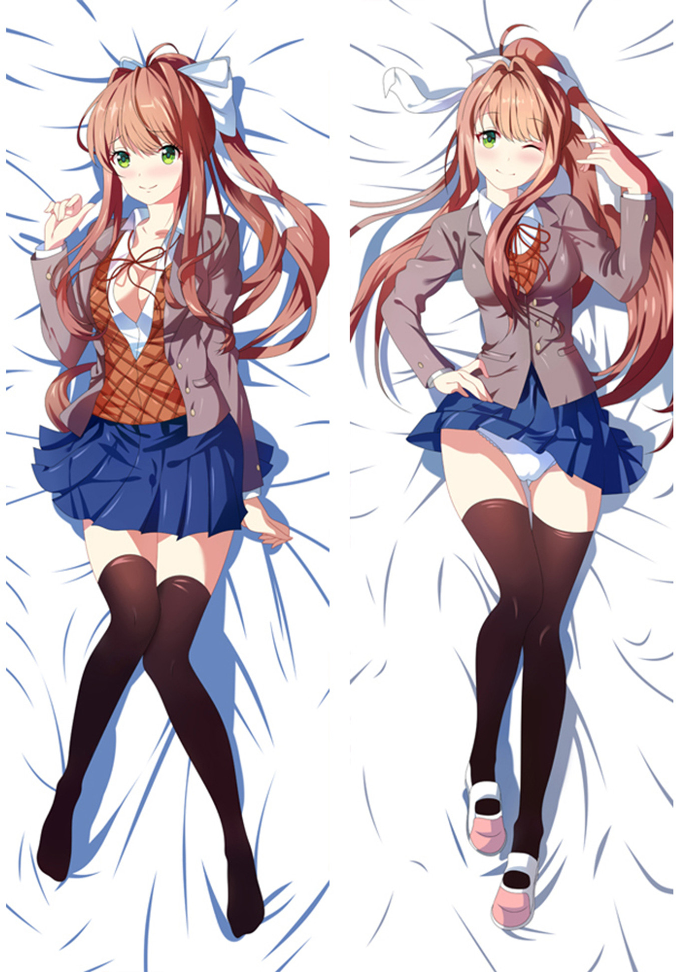 Monika from Doki Doki Literature Club dakimakura cover