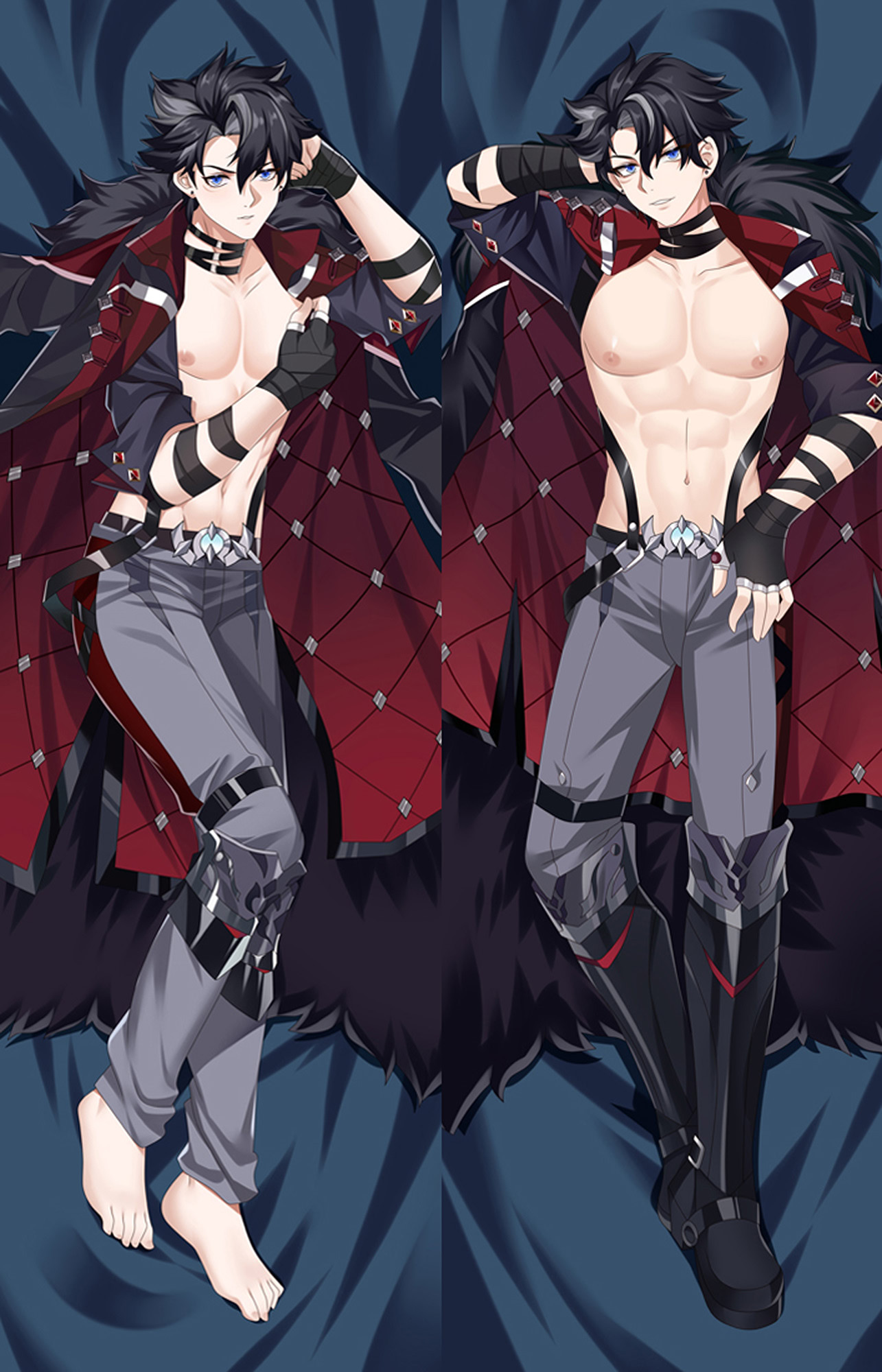 Wriothesley from Genshin Impact dakimakura cover