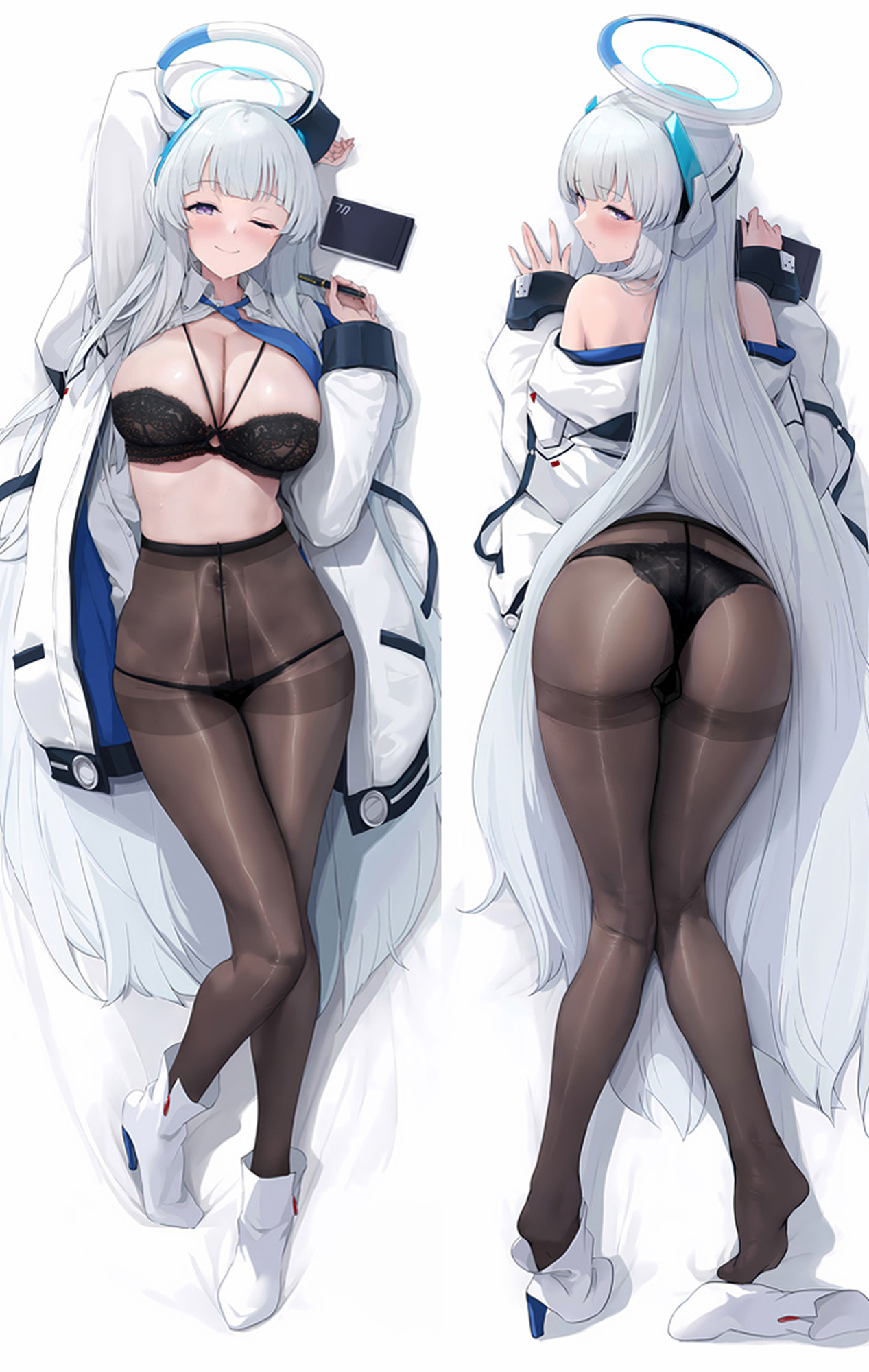 Ushio Noa from Blue Archive dakimakura cover