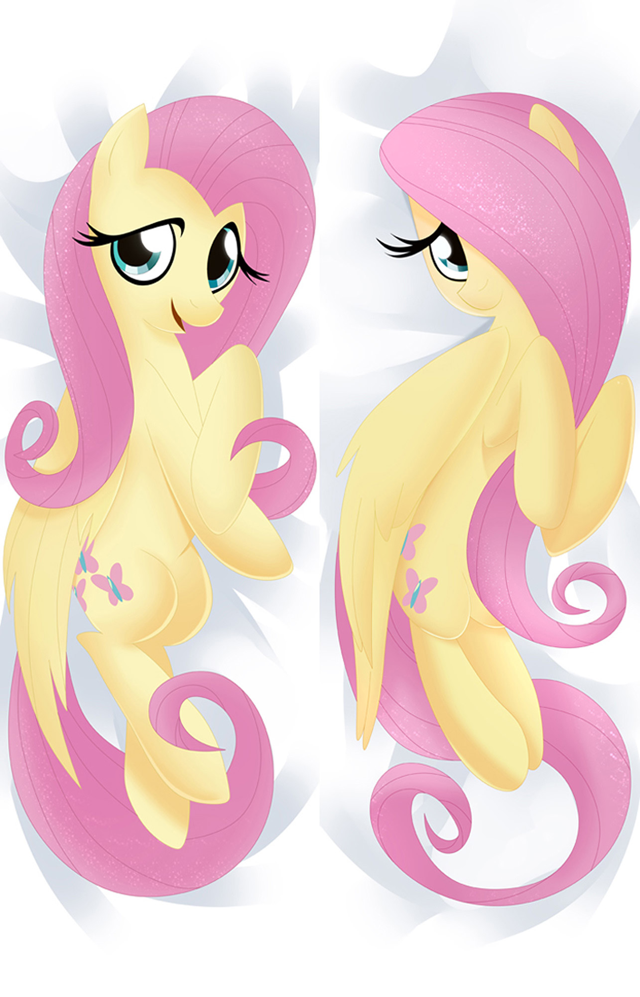 Fluttershy from My Little Pony dakimakura cover