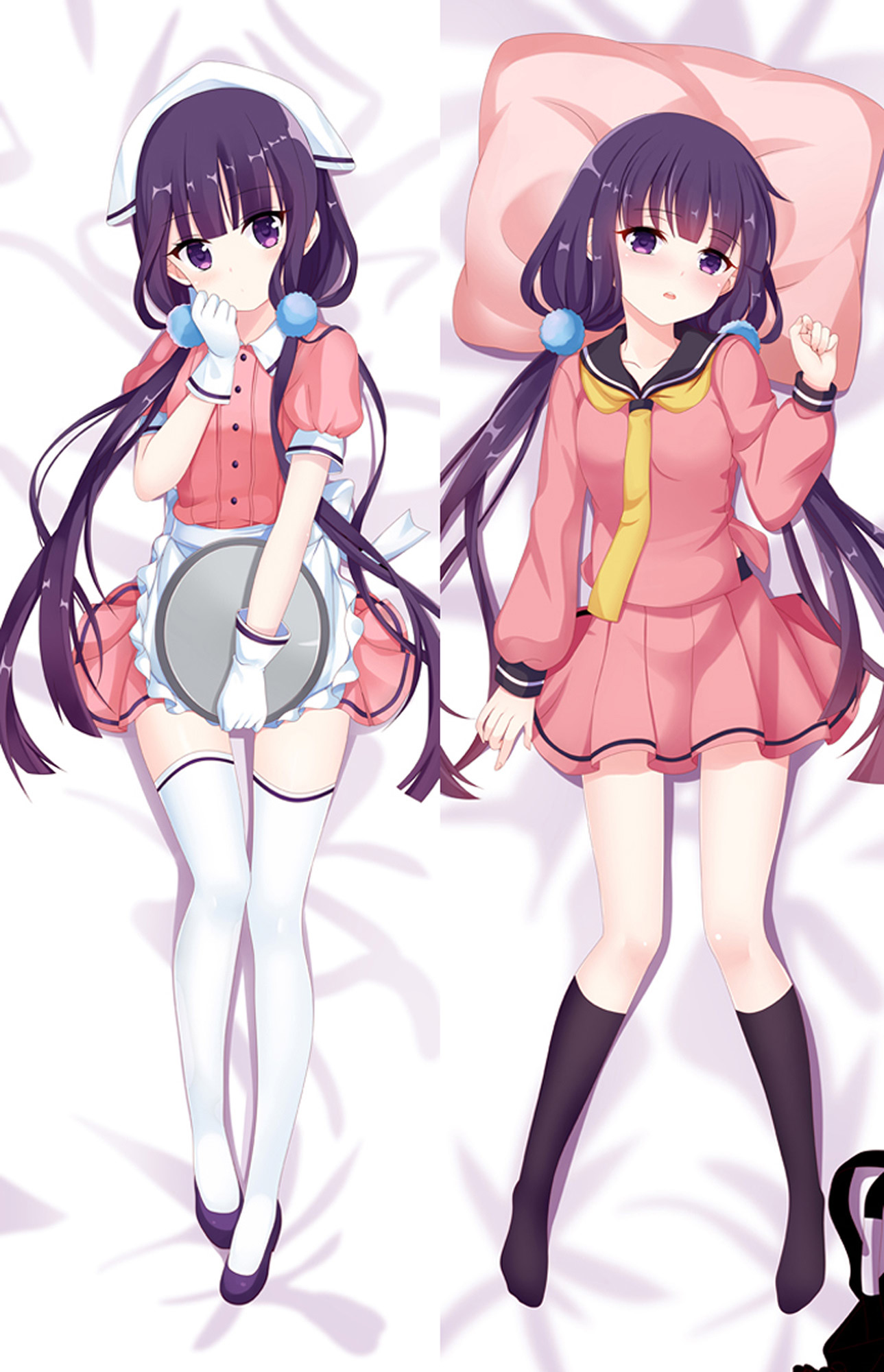 Maika Sakuranomiya from Blend S dakimakura cover