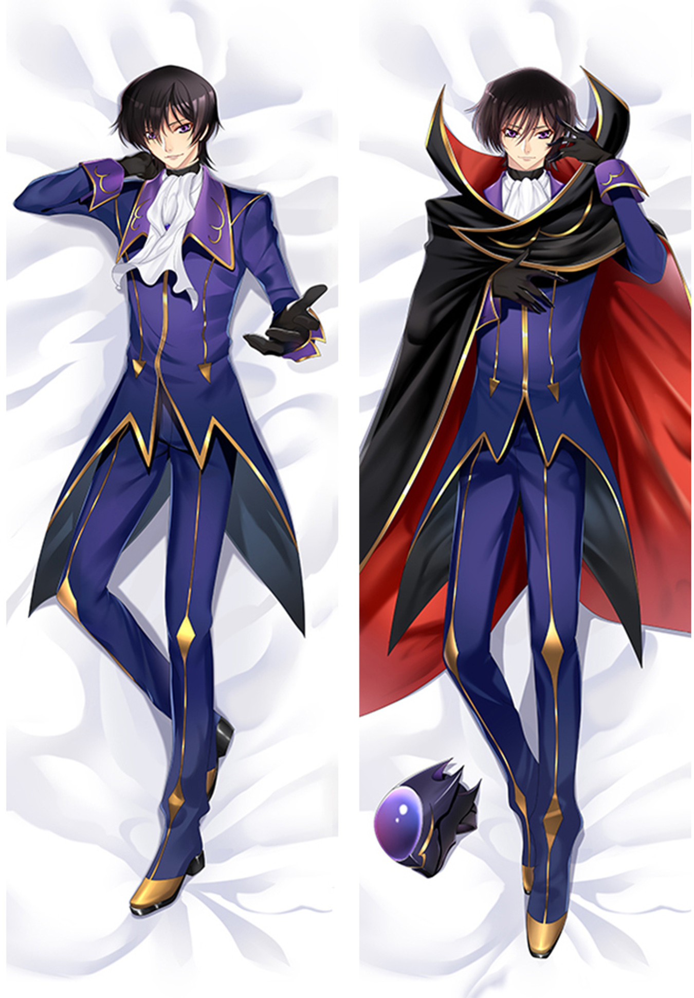 Lelouch Lamperouge from Code Geass dakimakura cover