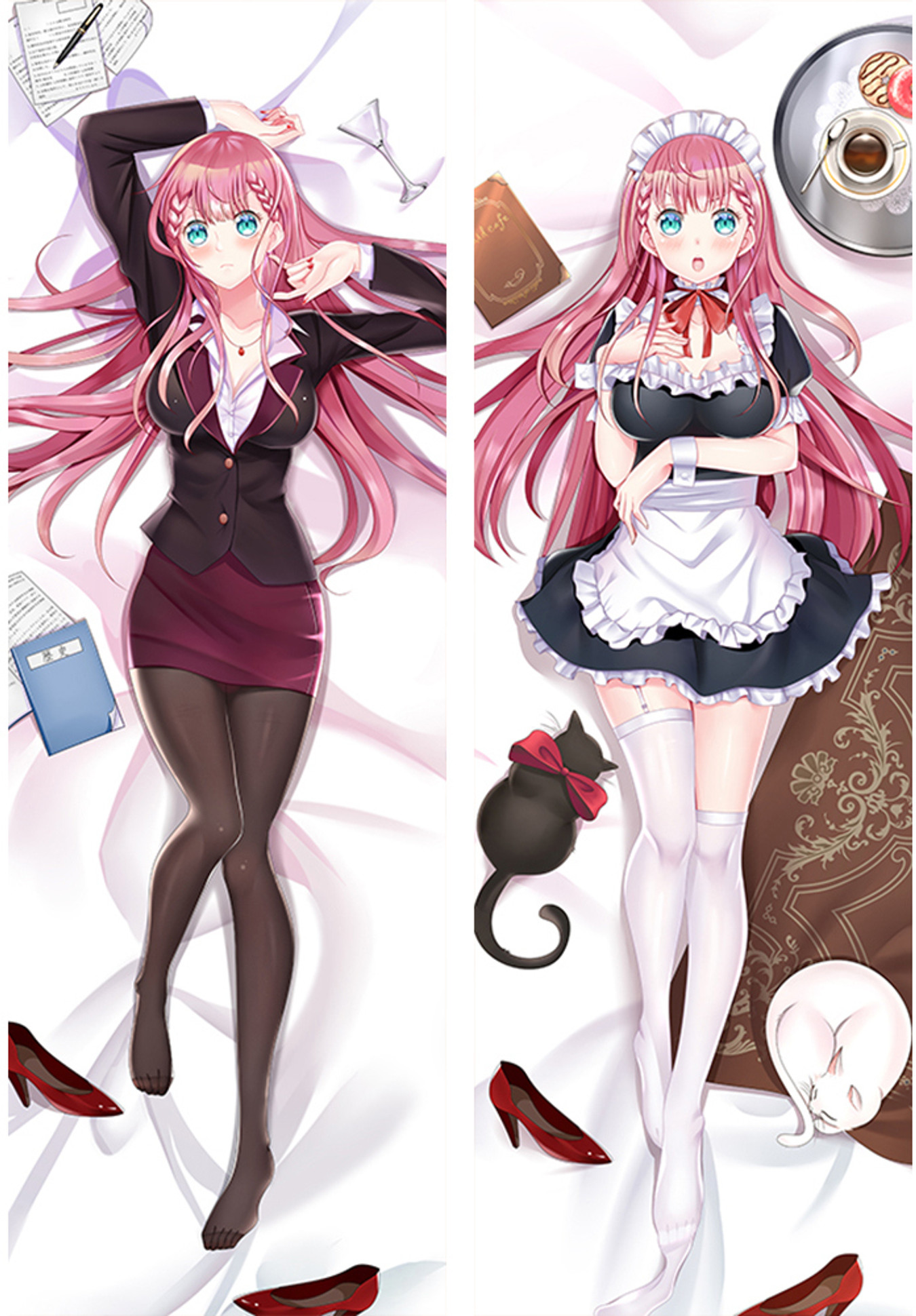 Mafuyu Kirisu from We Never Learn Bokuben dakimakura cover