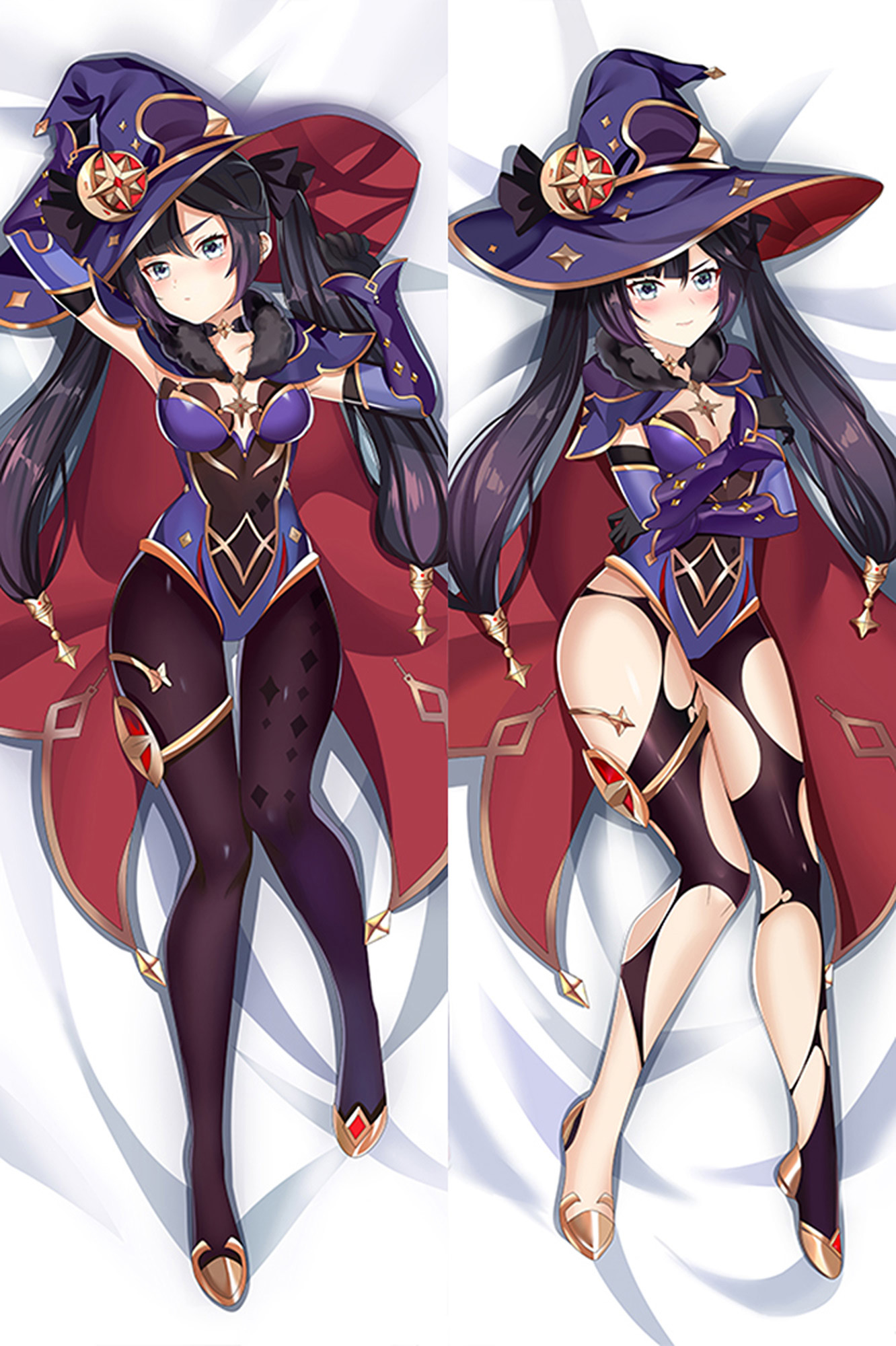 Mona from Genshin Impact dakimakura cover