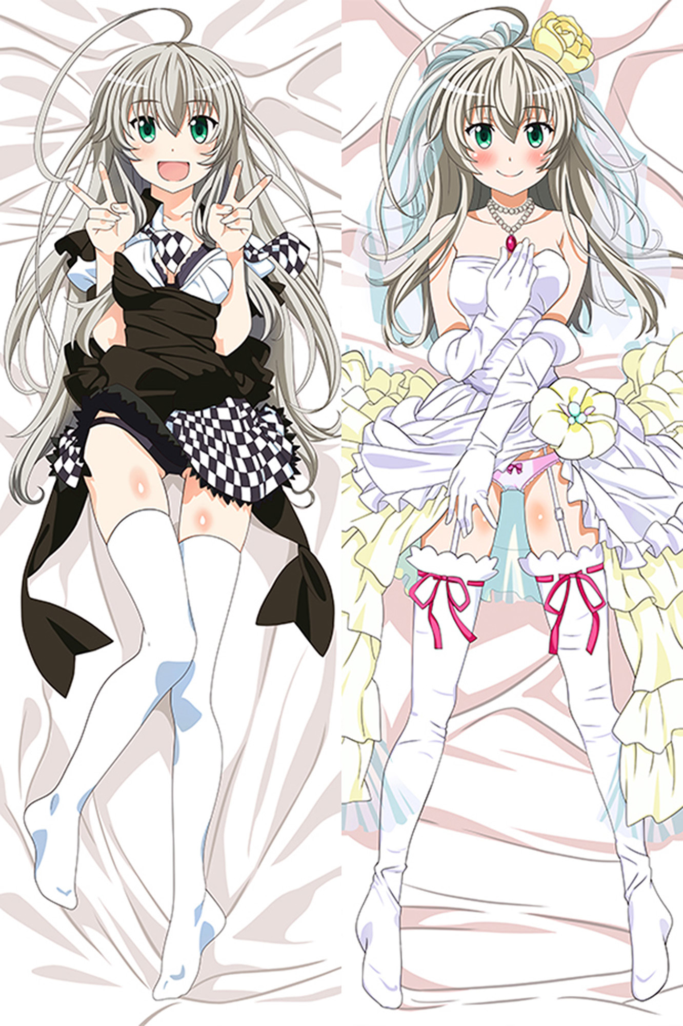 Nyaruko from "Haiyore Crawling with Love" Body Pillow Dakimakura Case