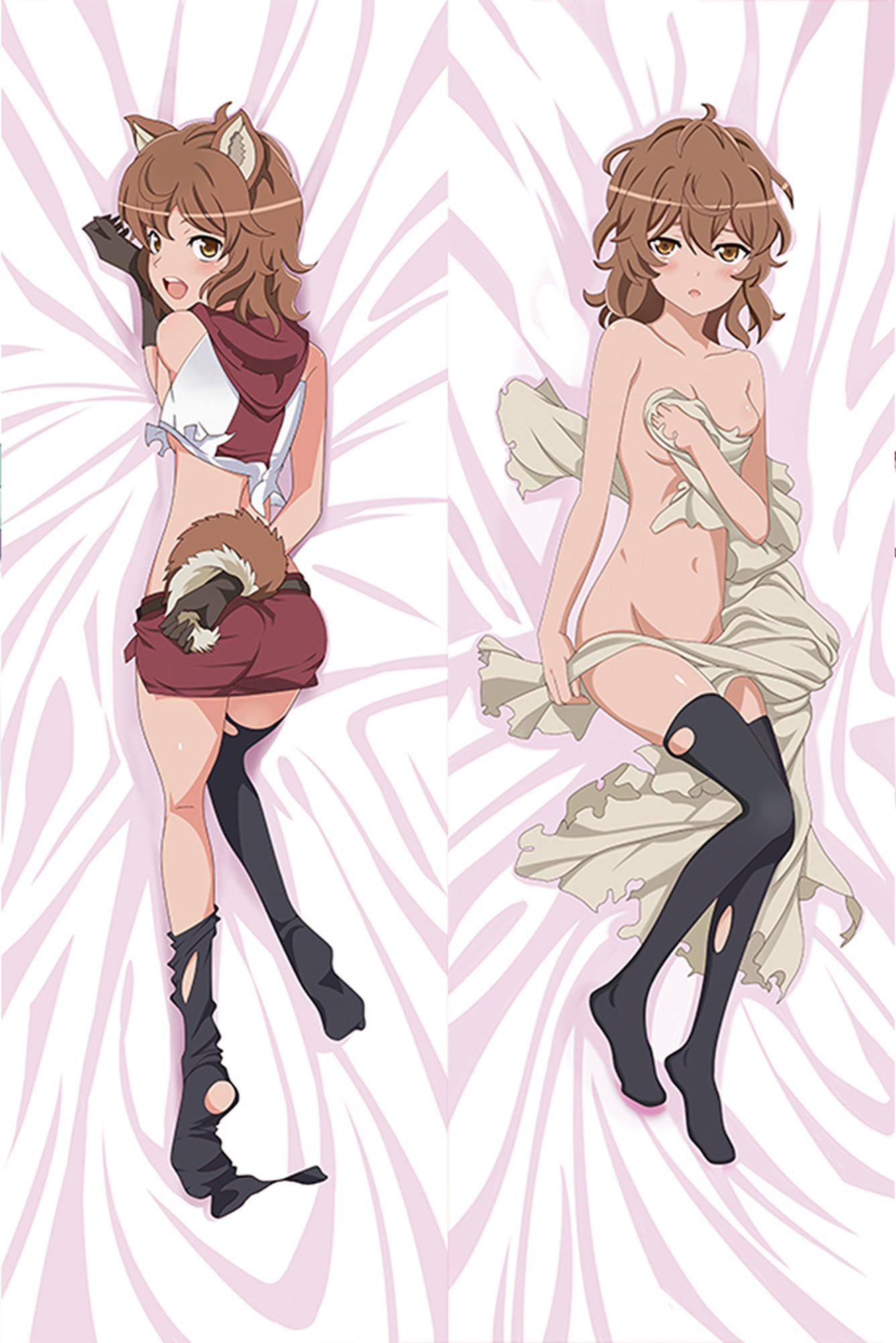 Liliruca Arde from "DanMachi" Body Pillow Dakimakura Case
