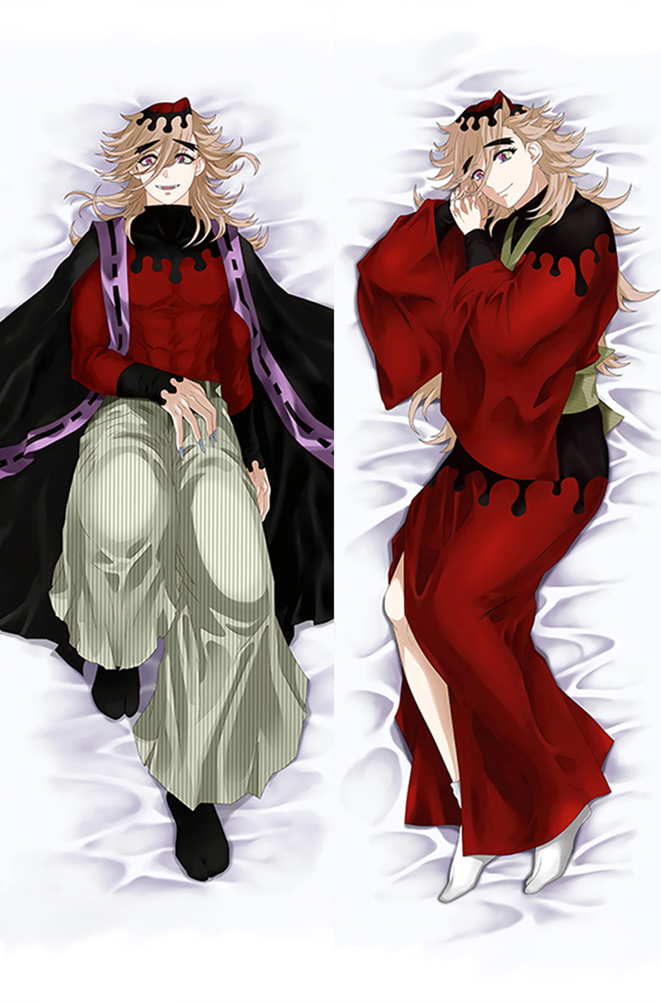 Doma from Demon Slayer dakimakura cover