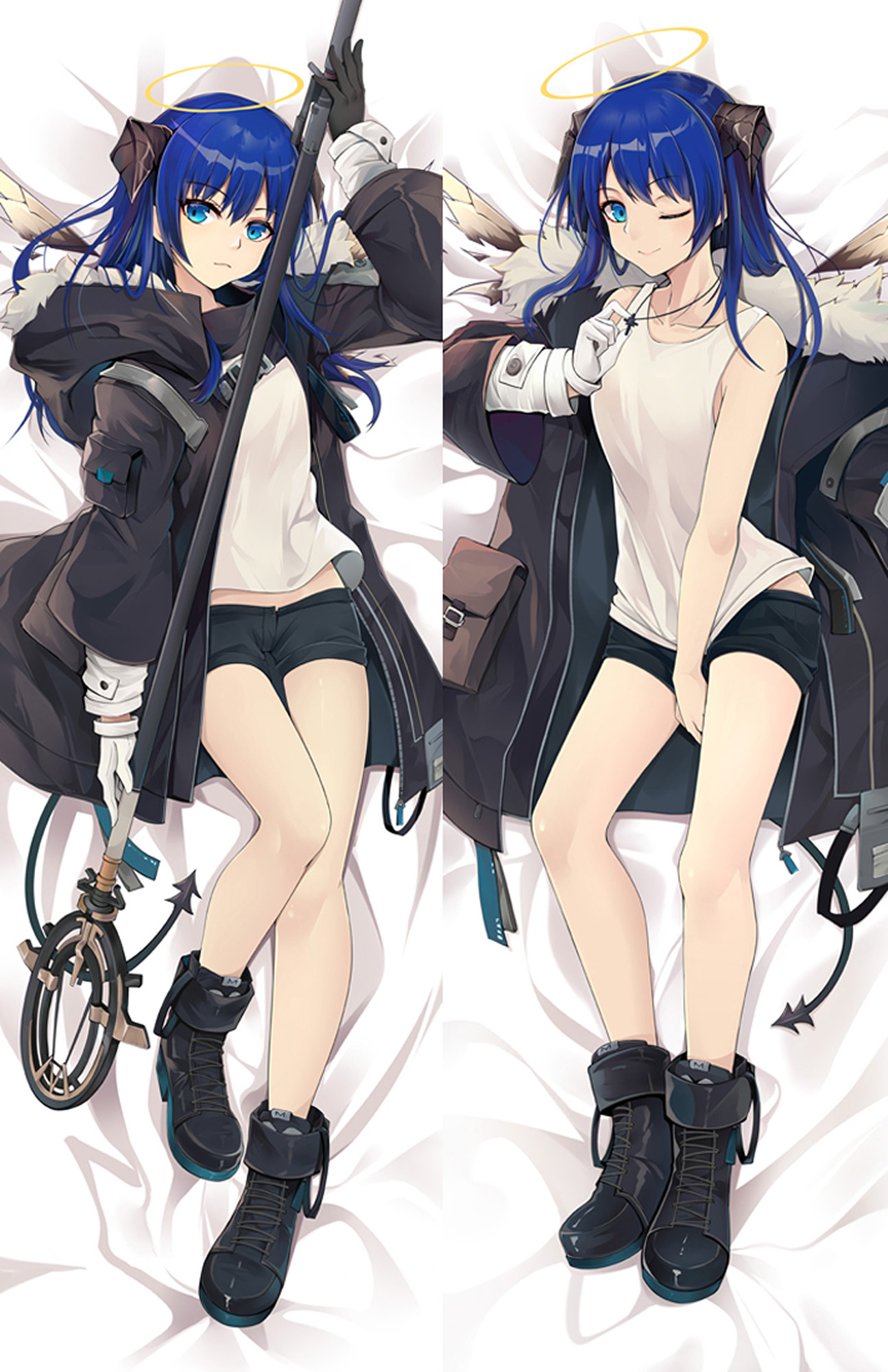 Mostima from Arknights dakimakura cover