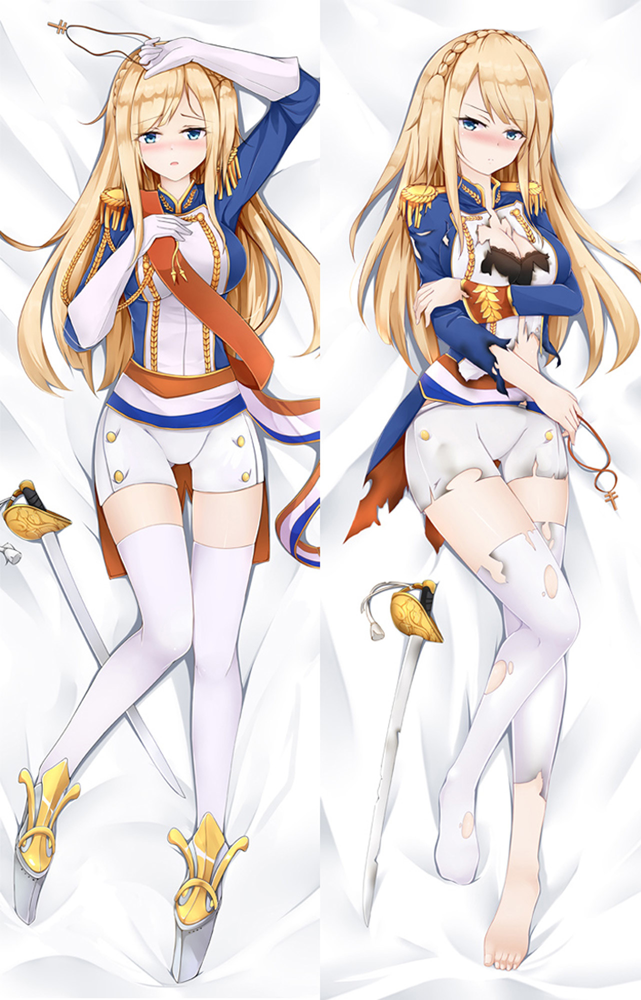 Richelieu from Warship Girls dakimakura cover