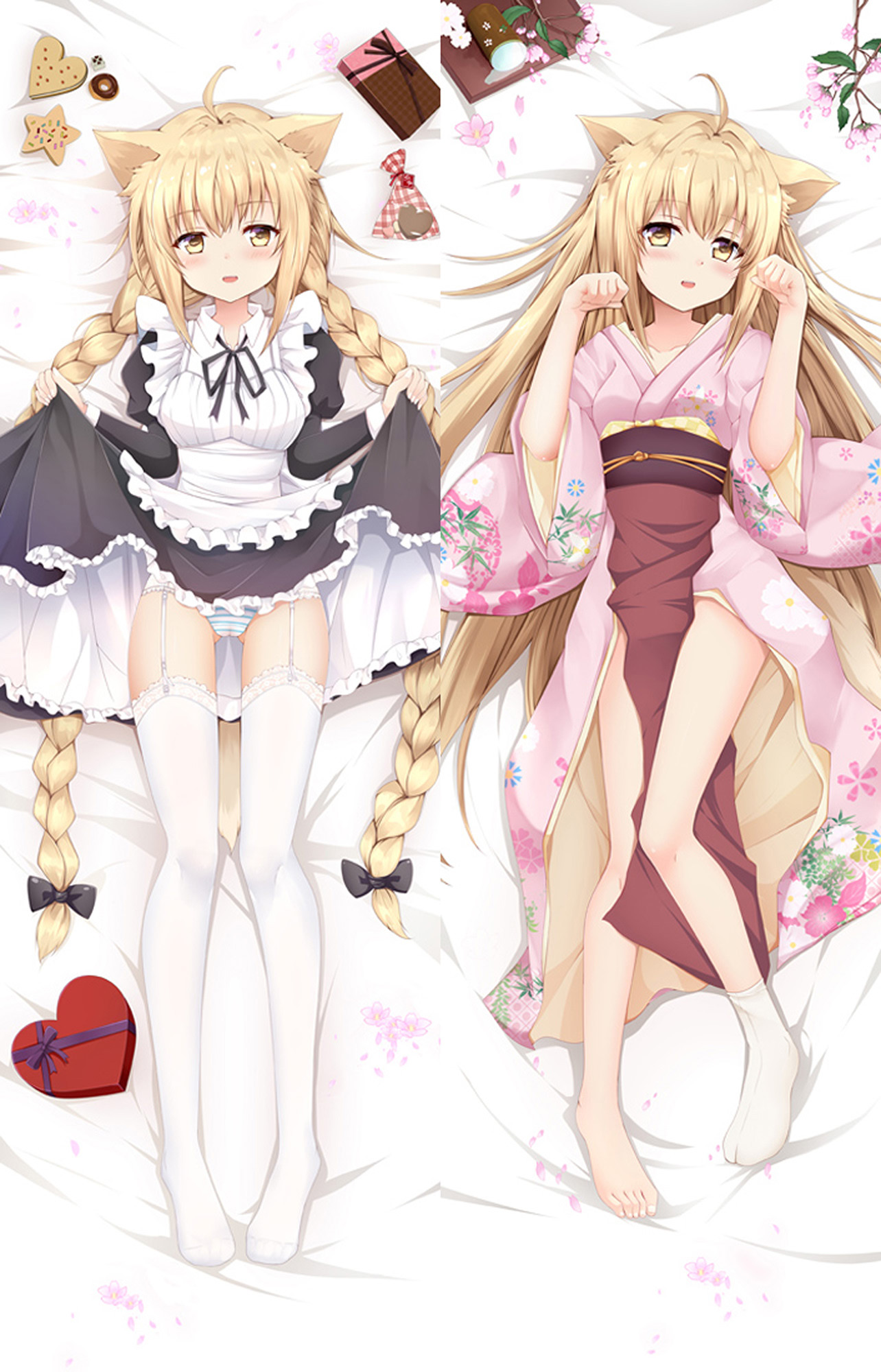 Yuzu from Konohana Kitan dakimakura cover