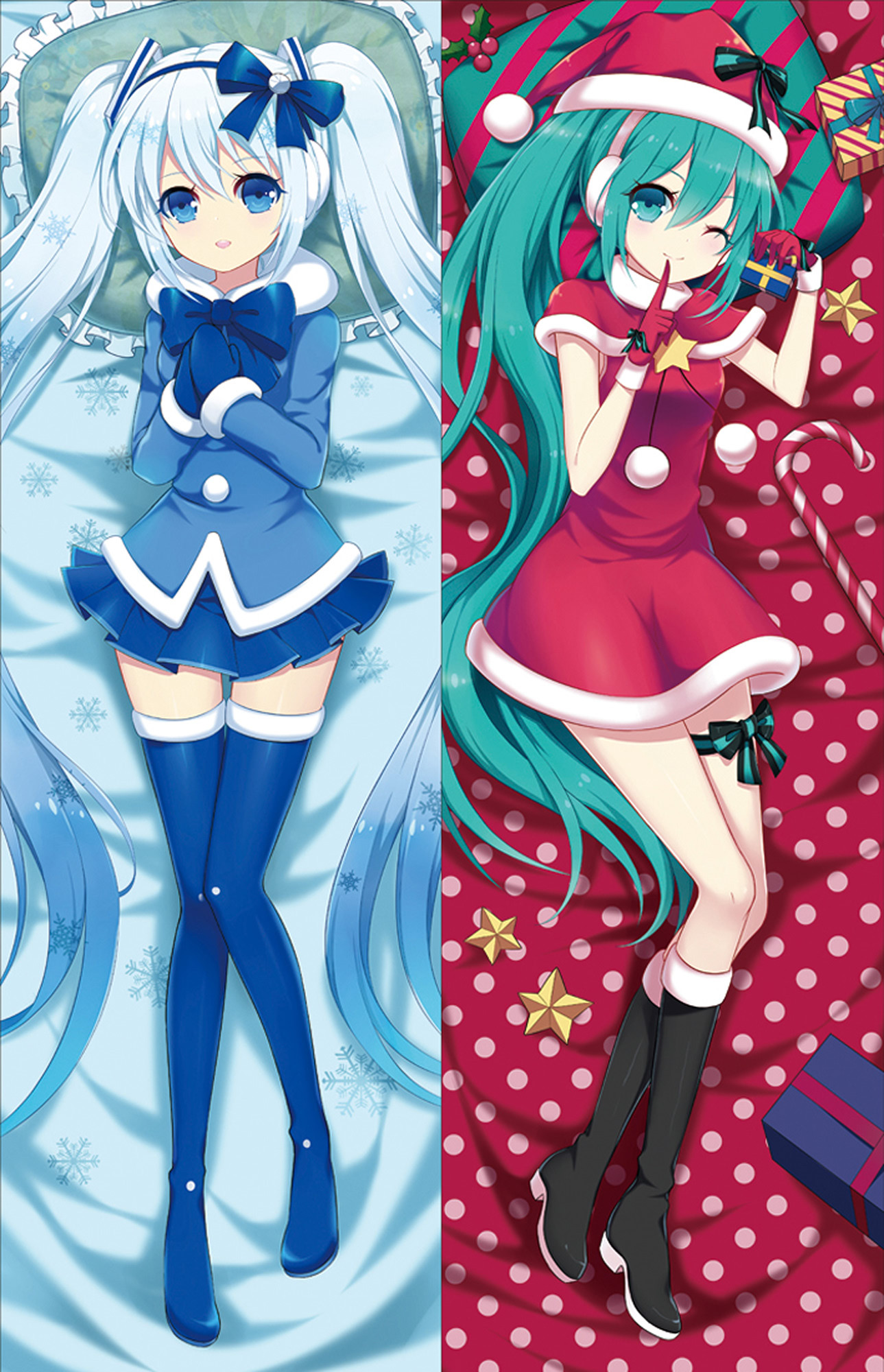 Hatsune Miku from Vocaloid dakimakura cover
