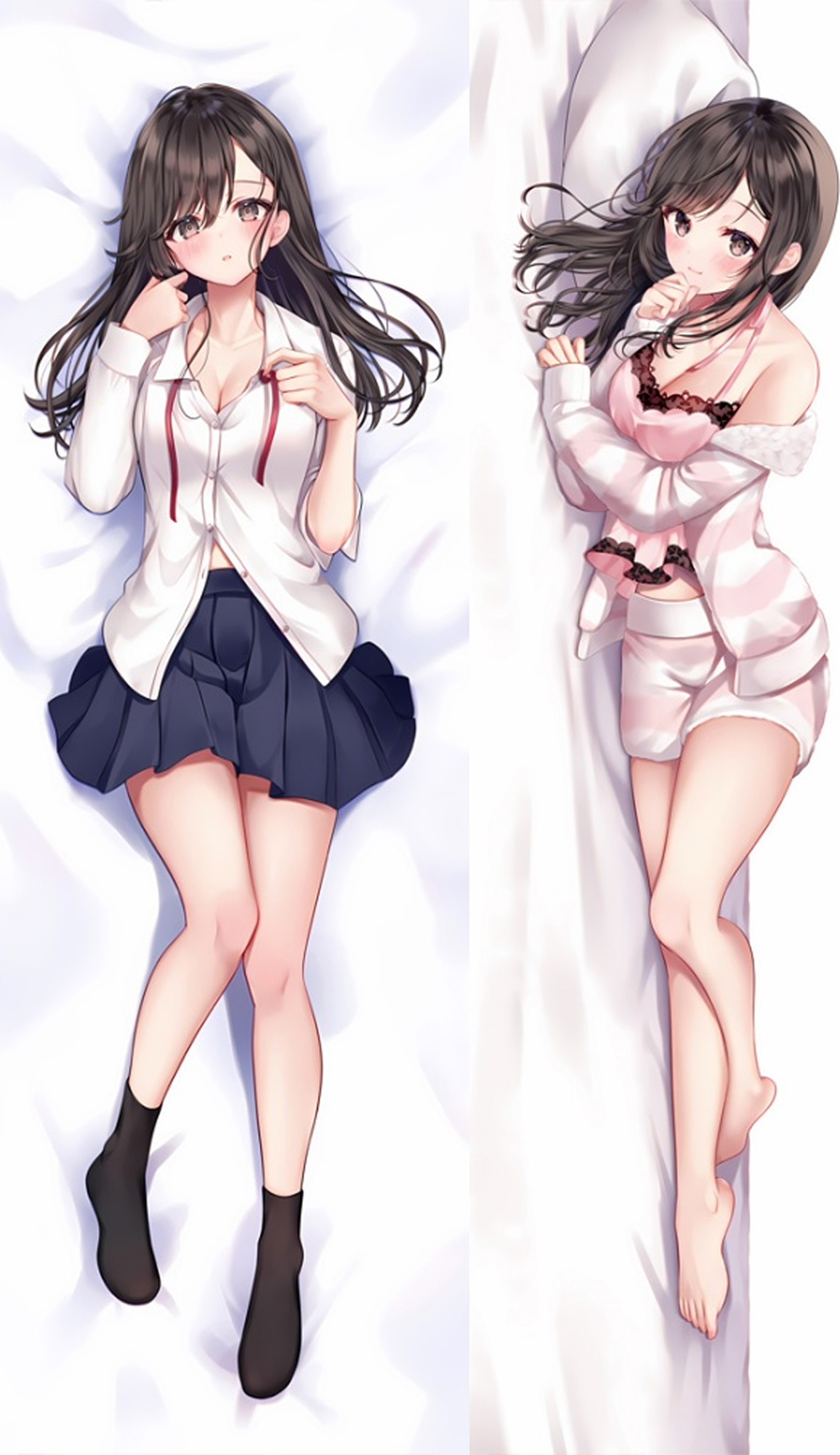 Yuki Suou from "Roshidere" Body Pillow Dakimakura Case