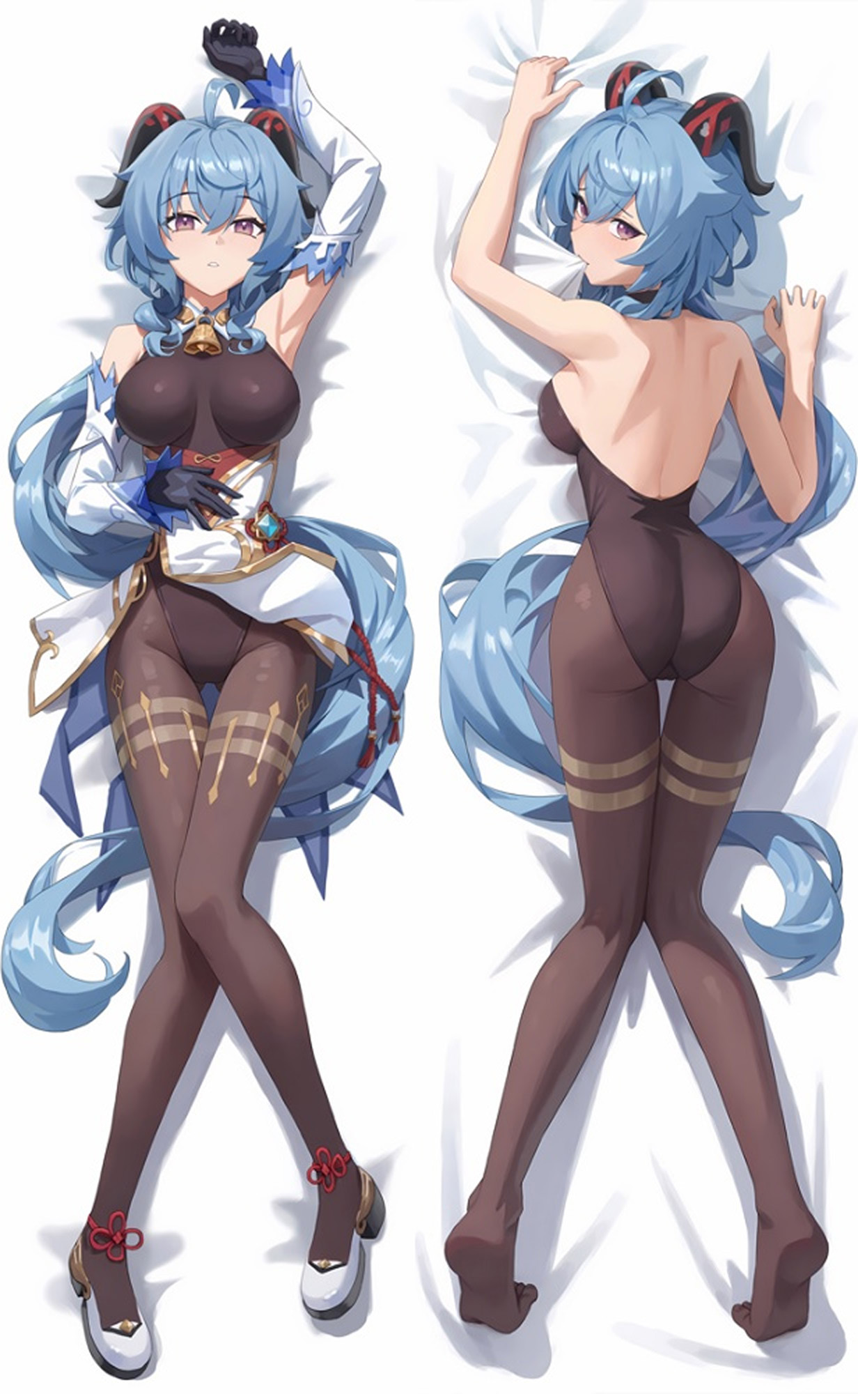 Ganyu from Genshin Impact dakimakura cover