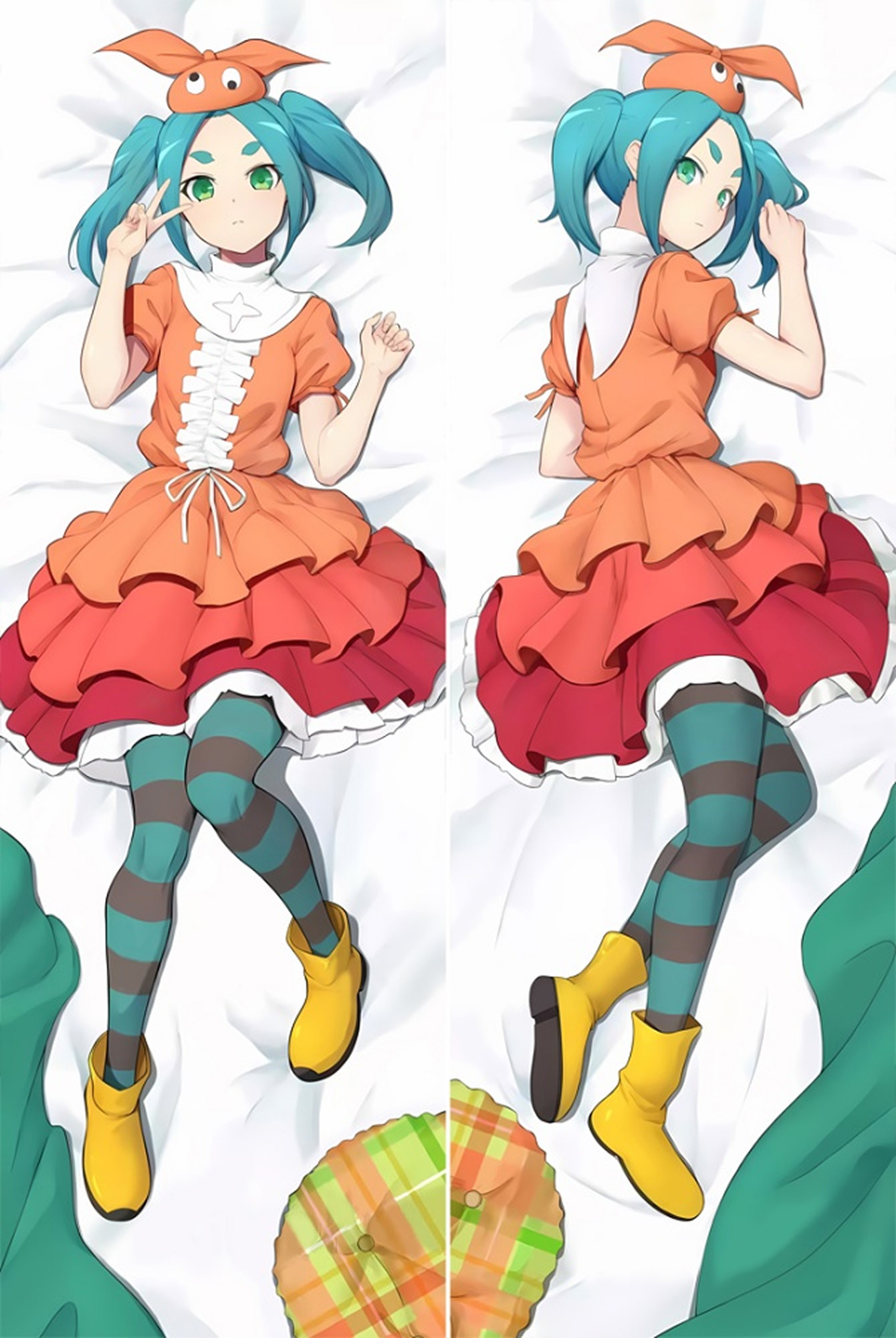 Yotsugi Ononoki from "Bakemonogatari" Body Pillow Dakimakura Case