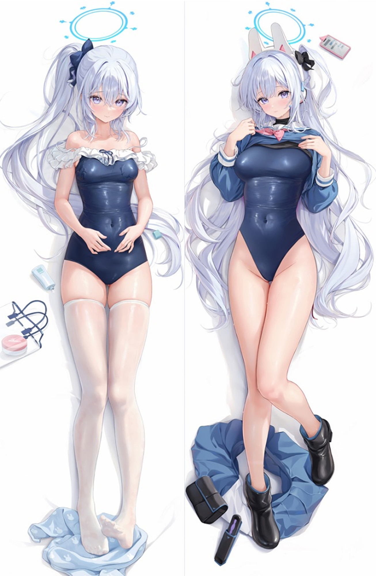 Tsukiyuki Miyako from "Blue Archive" Body Pillow Dakimakura Case