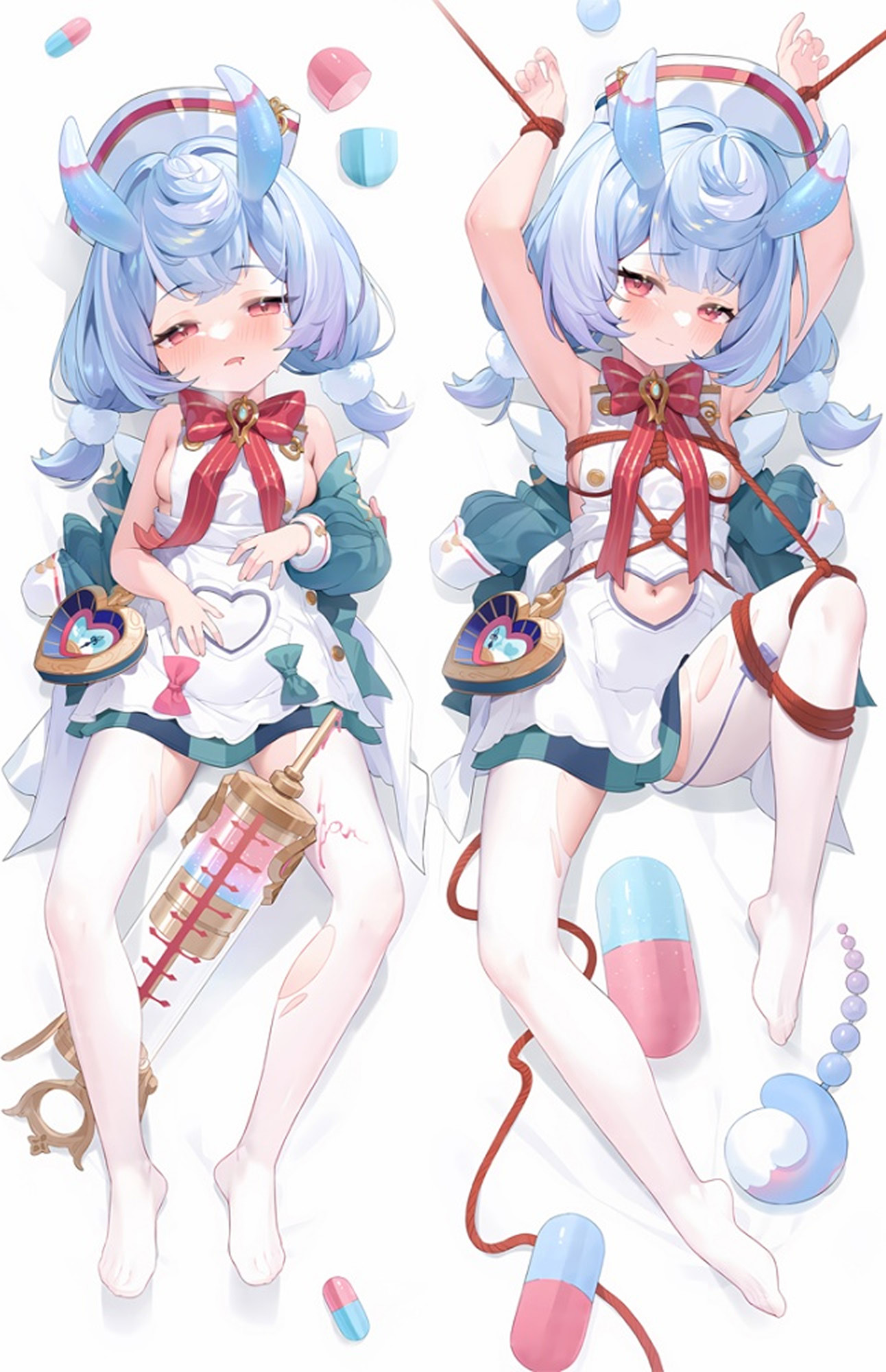 Sigewinne from "Genshin Impact" Body Pillow Dakimakura Case
