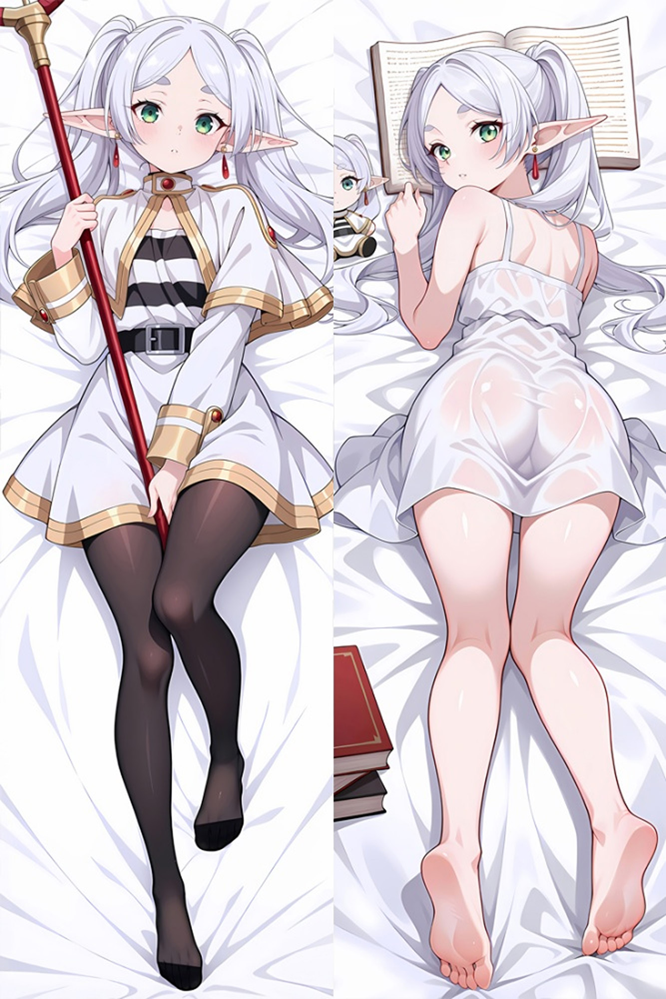 Frieren from "Frieren Beyond Journey's End" Body Pillow Dakimakura Case