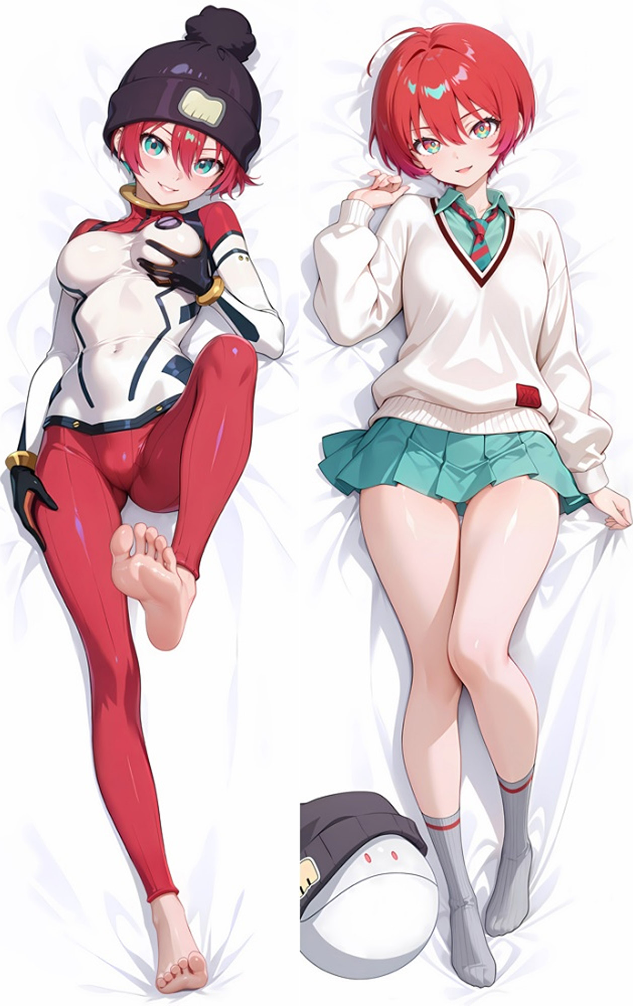 Amate Yuzuriha from "Gundam" Body Pillow Dakimakura Case
