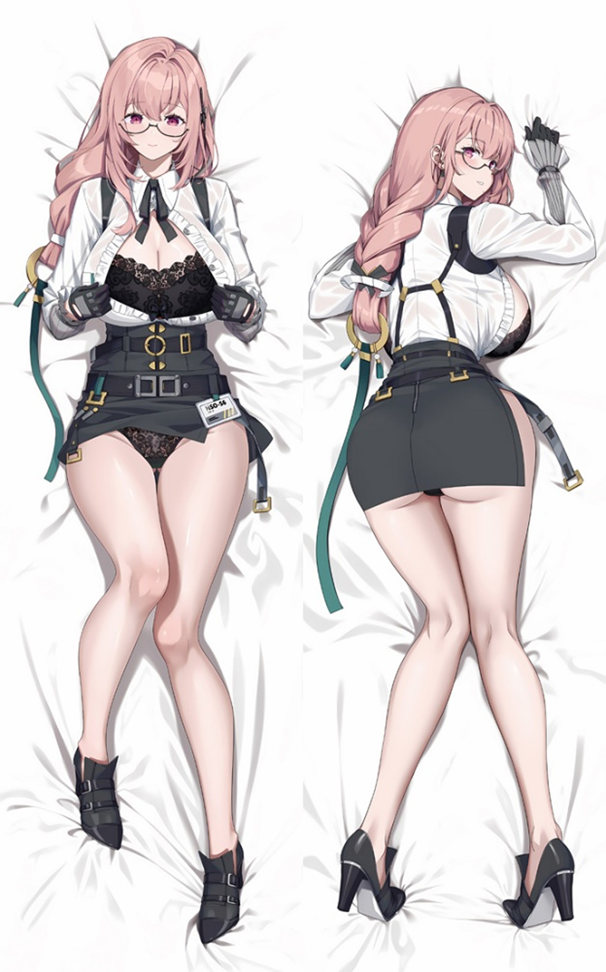 Tsukishiro Yanagi from "Zenless Zone Zero" Body Pillow Dakimakura Case