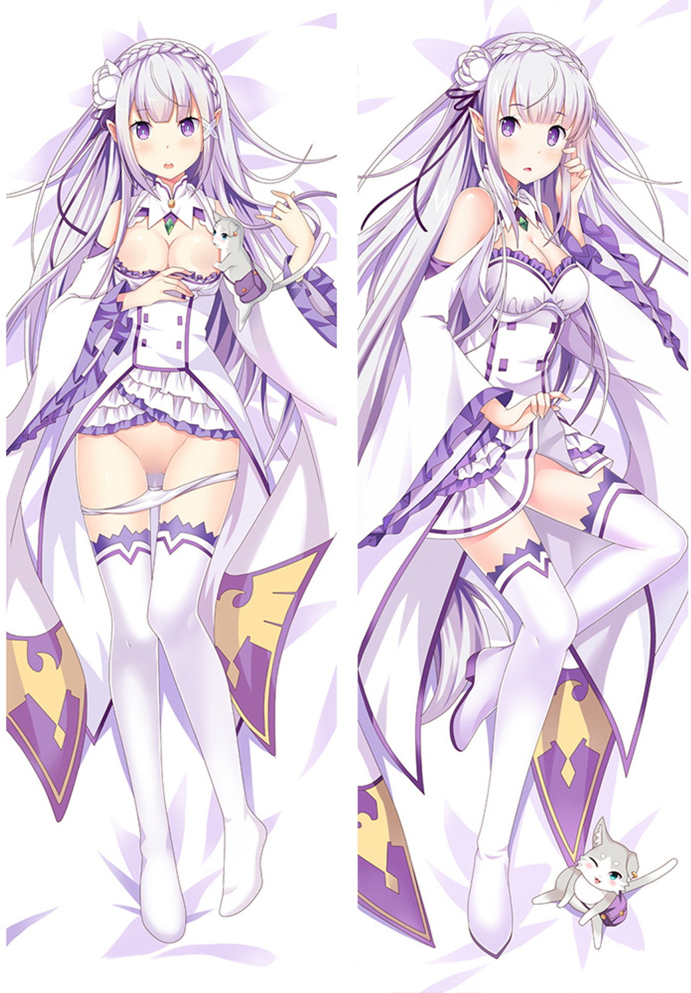 Emilia from Re: Zero 18+ dakimakura cover
