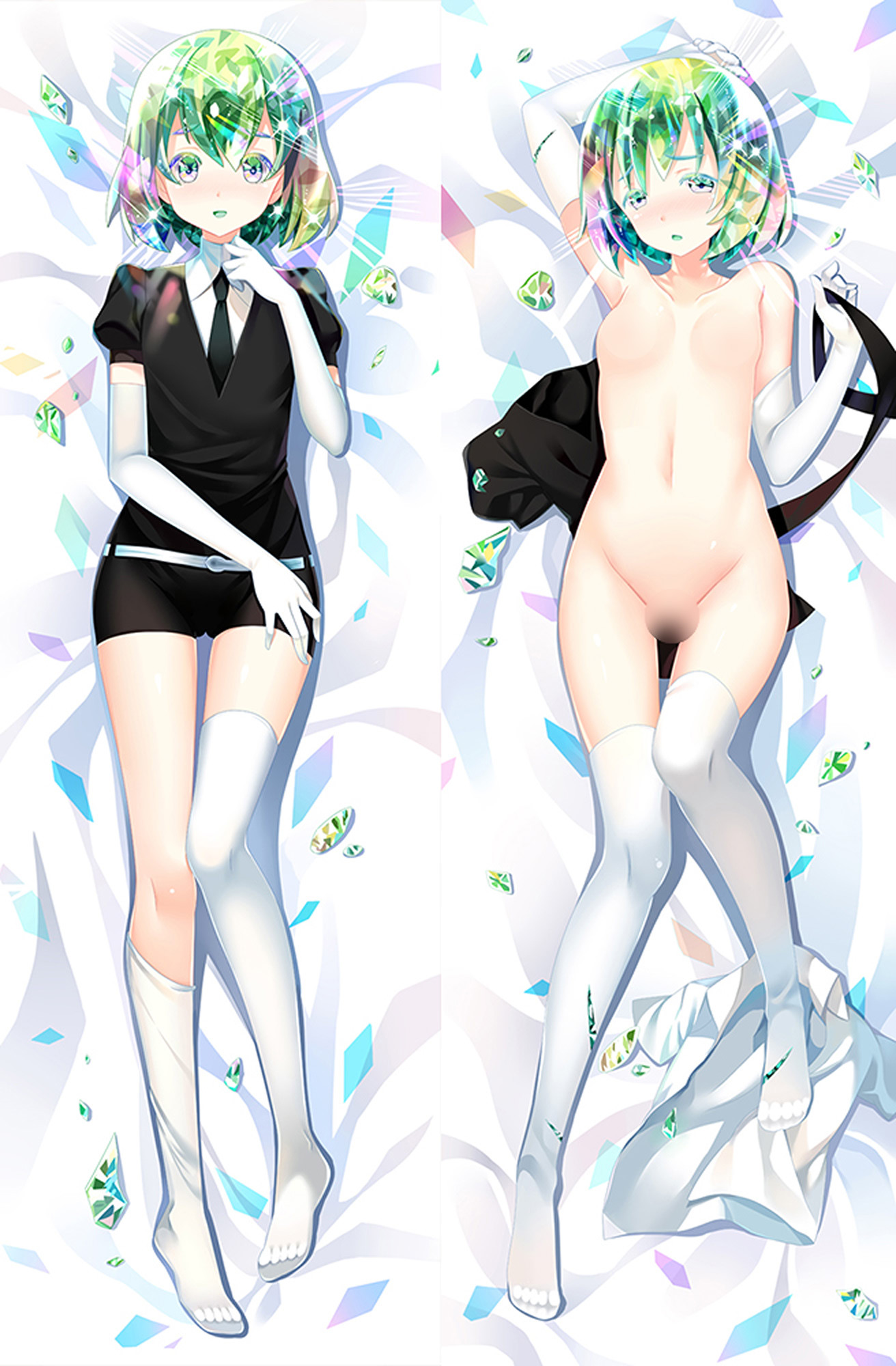 Diamond from Land of the Lustrous 18+ dakimakura cover